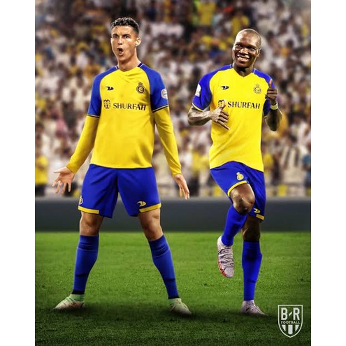 ชุดเสื้อฟุตบอลเด็ก Ronaldo Alnasr