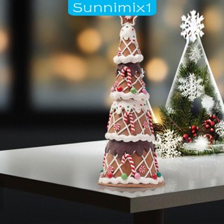 [Sunnimix1] ท็อปเปอร์ต้นคริสต์มาส สําหรับตกแต่งเค้ก เทศกาลคริสต์มาส