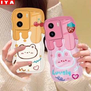 เคสโทรศัพท์มือถือ TPU ลายการ์ตูนหมี และกระต่ายน่ารัก สําหรับ VIVO Y36 Y02 Y16 V25E V27E Y22S Y35 Y01 Y21T Y21S Y33S Y12 Y15 Y17 Y11 Y12S Y12A Y15S Y15A Y20S Y91C Y19 Y30 Y50