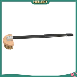 [HelleryTH] แปรงหินพิซซ่า ถอดออกได้ สําหรับตั้งแคมป์ บาร์บีคิว พิซซ่า