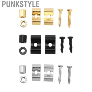 Punkstyle 2PCS Guitar String Retainer Iron Compact Burr Free Guide