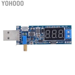 Yohooo Buck Boost Voltage Regulator  USB Power Supply Module DC To Hard Wearing for Development