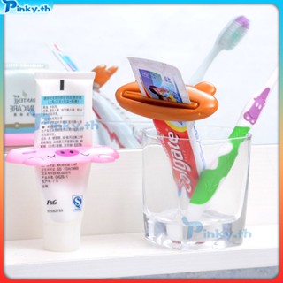การ์ตูนสร้างสรรค์ยาสีฟัน Squeezer Manual Dentifrice Extruder Lazy God Tool เครื่องสำอางค์แชมพู (pinky.th)