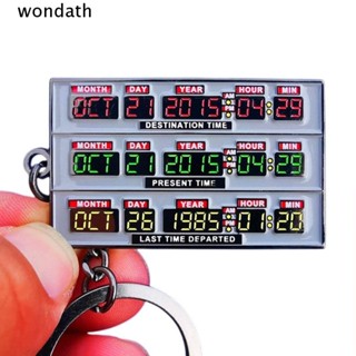 Wonda พวงกุญแจ จี้โลหะ เคลือบ ขนาดพกพา สําหรับเดินทาง