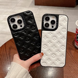 เคสโทรศัพท์มือถือ ลาย LV สีขาว และสีดํา แฟชั่น สําหรับ Iphone 14promax 13 promax 12 promax11promax