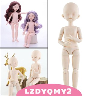 [Lzdyqmy2] ตุ๊กตา BJD 1/6 พร้อมหัว 28 มม. สําหรับฝึกแต่งหน้า DIY