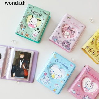 Wonda อัลบั้มรูปภาพ การ์ตูนคุโรมิ น่ารัก สําหรับเก็บชื่อหนังสือ