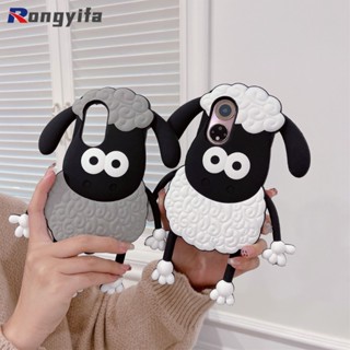 เคสโทรศัพท์มือถือ ซิลิโคน ลายแกะ Shaun the Sheep น่ารัก สําหรับ Honor X9A 5G X9 X8 4G 80 70 60 50 Pro 50 SE Nova 9 Pro 9 SE Magic 5 Lite X40 X40i X30 X30i