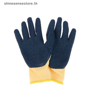 Shine ถุงมือยาง 400v ป้องกันไฟฟ้าสถิตย์ สําหรับช่างไฟฟ้า 1 คู่