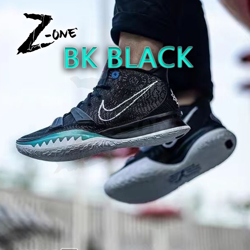 รองเท้าผ้าใบบาสเก็ตบอล NK Kyrie Irving 7 "BK Black" OEM NBA พร้อมกล่อง สําหรับผู้ชาย