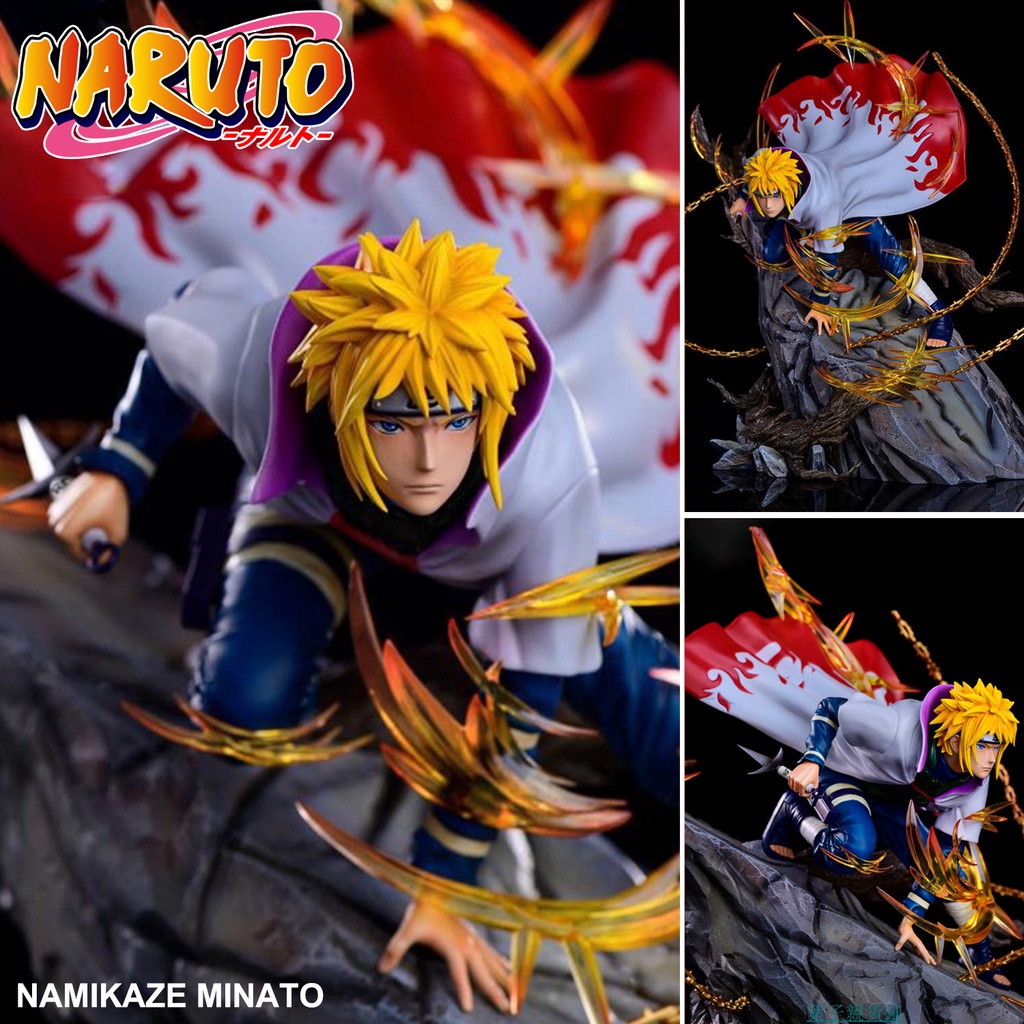 Figure ฟิกเกอร์ SXG Studio Naruto Shippuden นินจาจอมคาถา โอ้โฮเฮะ นารูโตะ  Namikaze Minato นามิคาเสะ