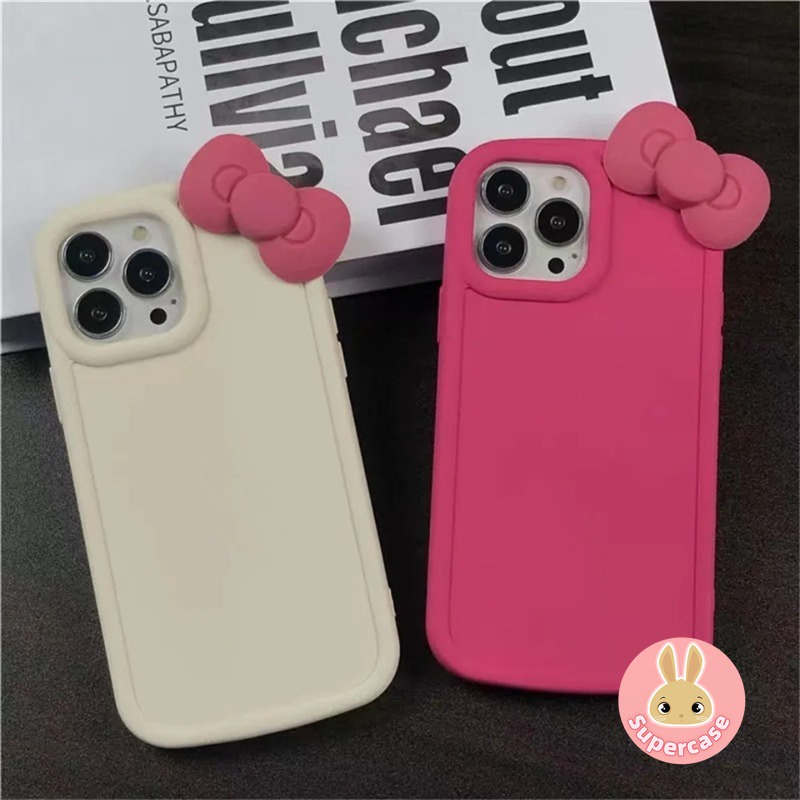 เคสโทรศัพท์มือถือ ซิลิโคนนิ่ม กันกระแทก ลายการ์ตูนเด็กผู้หญิงน่ารัก 3D สีชมพู สําหรับ Samsung Galaxy A05 A05S A15 5G A10 M10 A7 2018 A10S A20S A22 A32 M32 F42 5G