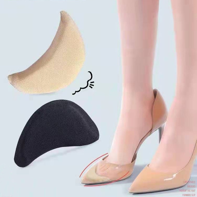 ผู ้ หญิงฤดูร ้ อนพื ้ นรองเท ้ าสุภาพสตรีรองเท ้ าส ้ นสูงพื ้ นรองเท ้ าหญิงครึ ่ ง Pad ลดแรงเสียดทานปวดซิลิโคน Forefoot Pads Anti-skid Foot Care Pads