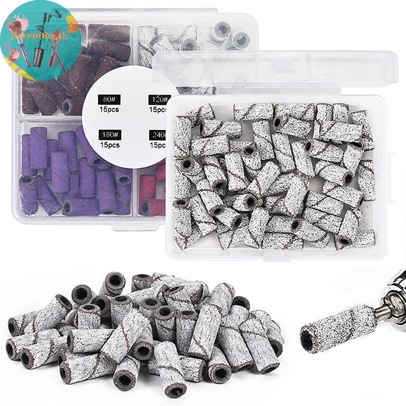 Renbg เครื่องเจียรไฟฟ้า 80 150 180 240 สําหรับขัดเล็บมือ เล็บเท้า