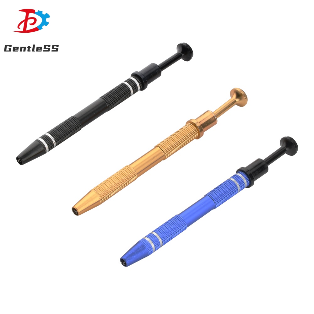 ปากกาดูดชิป IC BGA SMD โลหะ สีแดง สําหรับซ่อมแซม