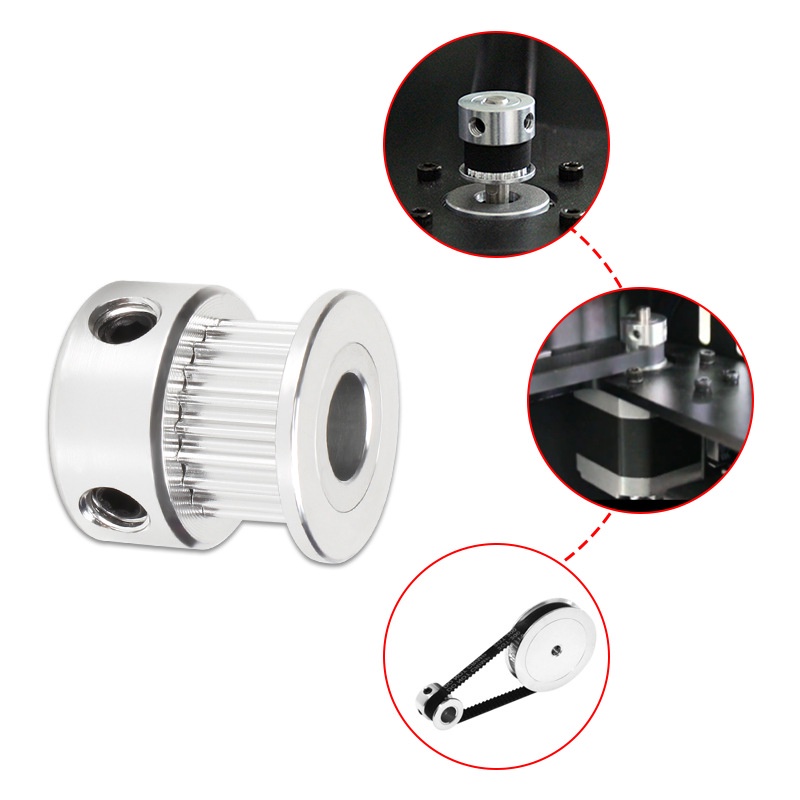 3d printer accessories 2GT pulley GT2 synchronous pulley 6mm drive pulley