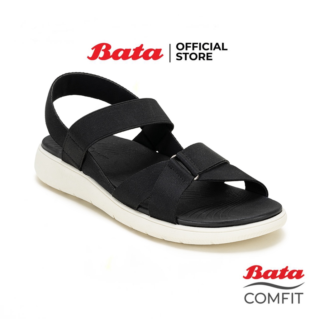 Bata บาจา Comfit Chic N’ Comfy Collection รองเท้าเพื่อสุขภาพรัดส้น พร้อมเทคโนโลยีคุชชั่น สำหรับผู้หญิง สีดำ 5016042 สีเขียวมิ้นท์ 5017042