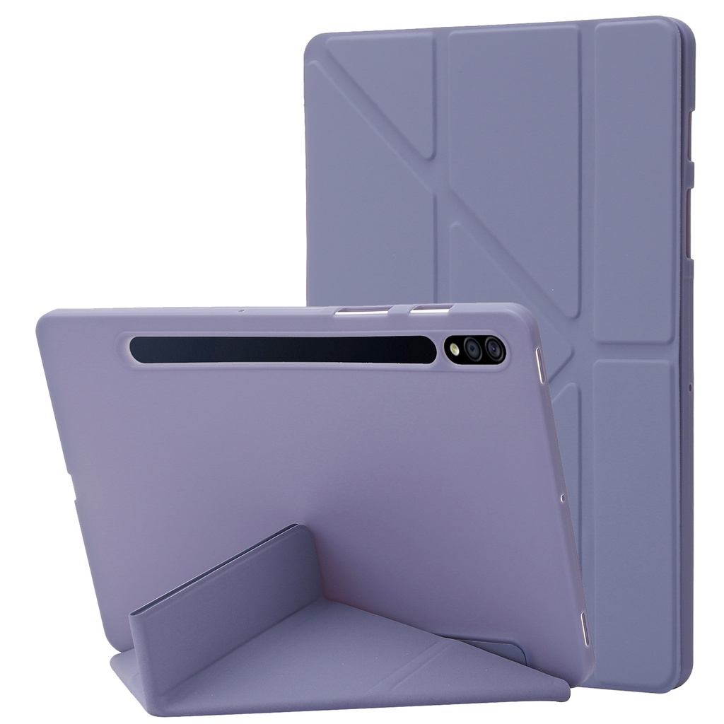 เคสหนัง ฝาพับ ลายตัว Y สําหรับ Samsung Galaxy Tab S9 FE Plus S9FE+ 12.4 นิ้ว SM-X610 SM-X616B