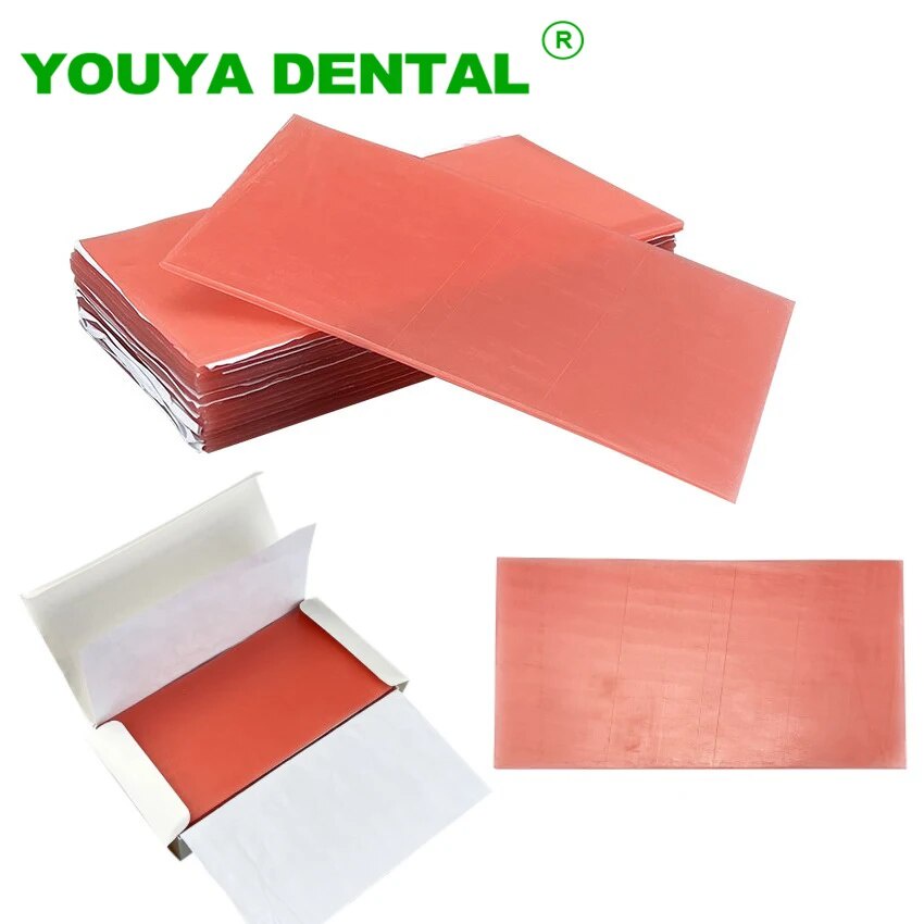 Dental Lab Base Plate Wax Dental Lab Material Modeling Wax Red Wax Sheet Dentist Auxiliary Consumabl