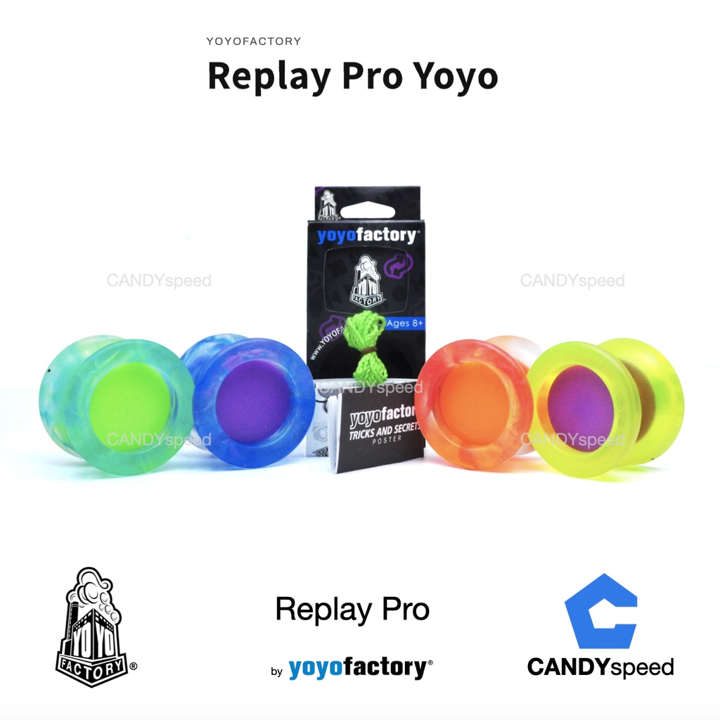 [E-TAX] yoyo โยโย่ yoyofactory Replay Pro Unresponsive yoyo | by CANDYspeed