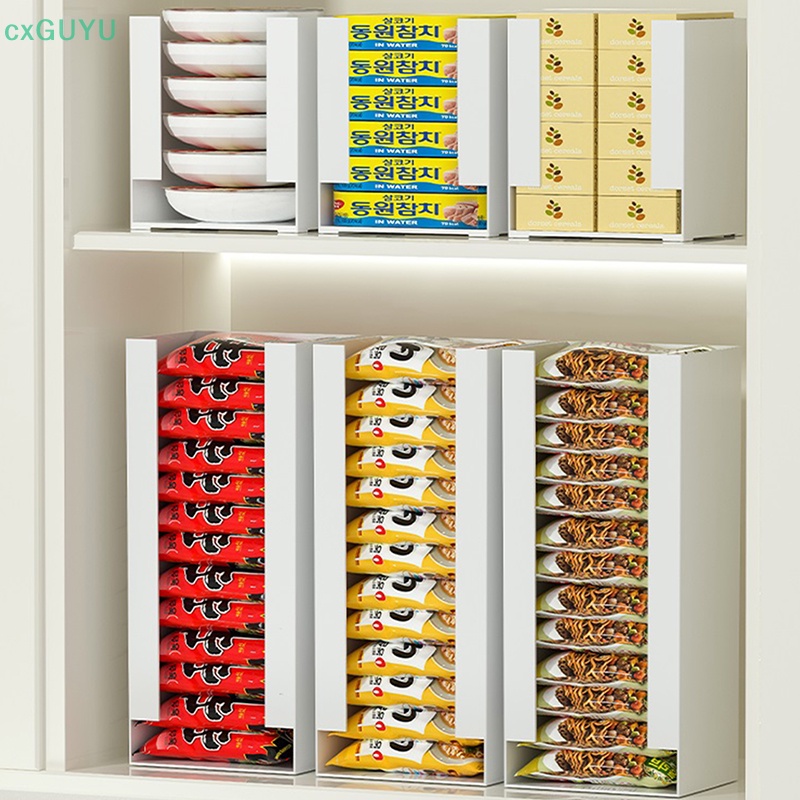 [cxGUYU] Korea Ramen Storage Box Kitchen Noodle Cup Tissue Storage Bins Facial Mask Storage Box Mult