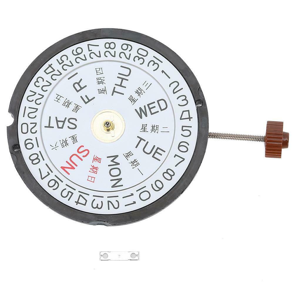 Original Quartz Movement นาฬิกาอะไหล่สําหรับ Swiss RONDA Lambda 517 Dual Calendar Movement