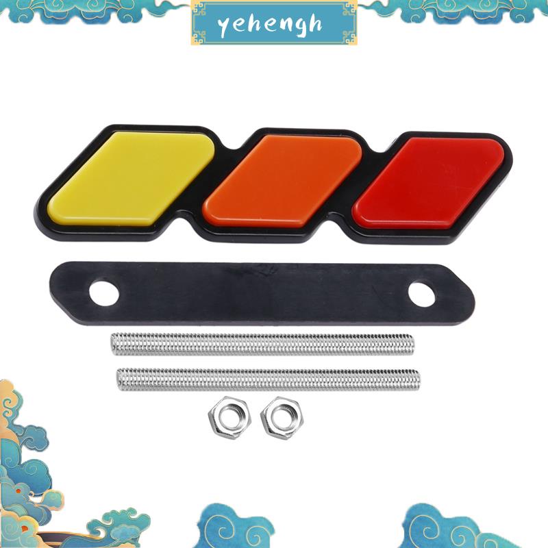 ตราสัญลักษณ์กระจังหน้า สามสี สําหรับ Toyota Tacoma 4Runner Highlander RAV4 yehengh
