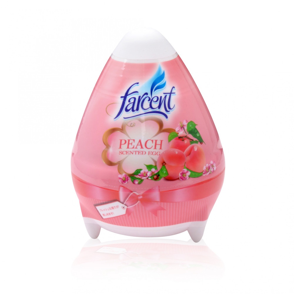 GlobalHouse FARCENT เจลปรับอากาศรูปไข่  กลิ่นพีช 170 กรัม สินค้าของแท้คุณภาพดี