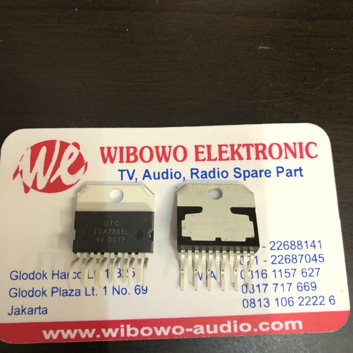 TDA7265 UTC ORIGINAL TDA 7265 JI27