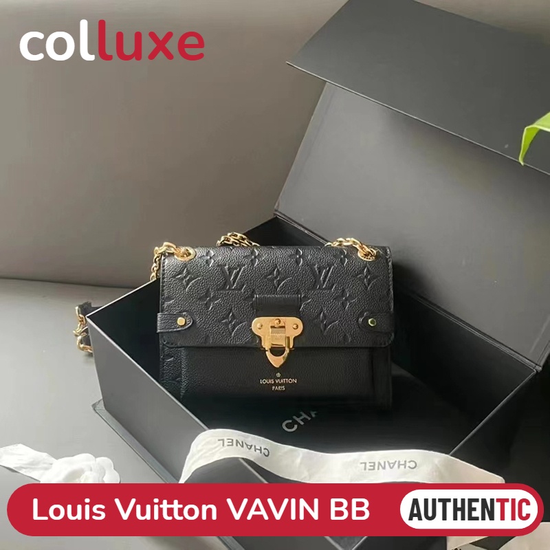แบรนด์ใหม่และเป็นของแท้/หลุยส์วิตตอง Louis Vuitton Vavin สุภาพสตรี/กระเป๋าสะพายไหล่/กระเป๋าสะพายข้าง/กระเป๋าสะพายโซ่