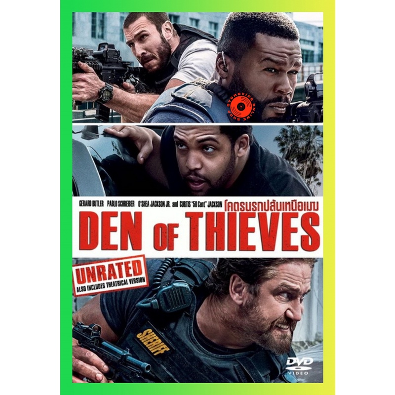 NEW DVD Den of Thieves โคตรนรกปล้นเหนือเมฆ (เสียง ไทย/อังกฤษ ซับ ไทย/อังกฤษ) DVD NEW Movie