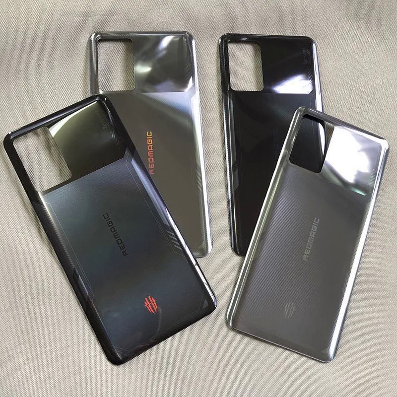 ฝาครอบแบตเตอรี่พลาสติก 6R แบบเปลี่ยน สําหรับ ZTE nubia Red Magic 6R NX666J 6.67 นิ้ว
