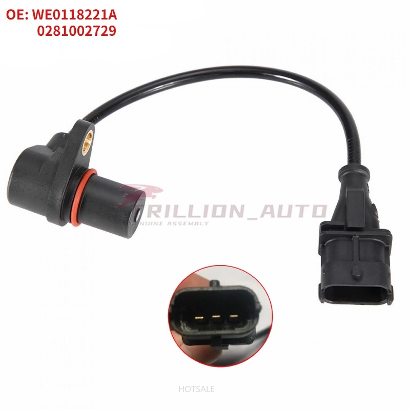 【ของแท้】เซนเซอร์เพลาข้อเหวี่ยง สําหรับ Ford Ranger Mazda BT-50 2006-2011 Everest 2007-2014 WE0118221ก 0281002729