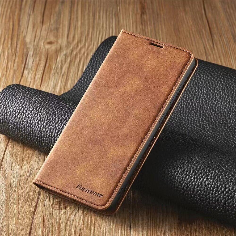 เคสกระเป๋า Samsung A73 / A71 / A54 / A53 / A52 / A51 สำหรับซัมซุง หนัง ตั้งได้ ใส่นามบัตร โทรศัพท์ L