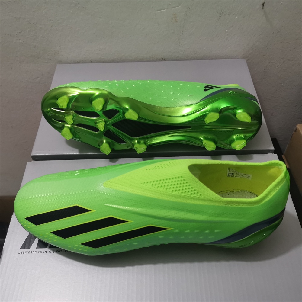 Adidas X SPEEDPORTAL+ FG football shoes men soccer boots  with box