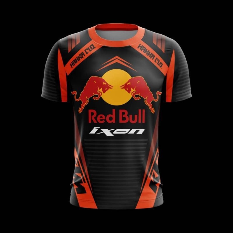 เสื้อยืดผู้ชาย cool MotoGP NEW Redbull Ixon
