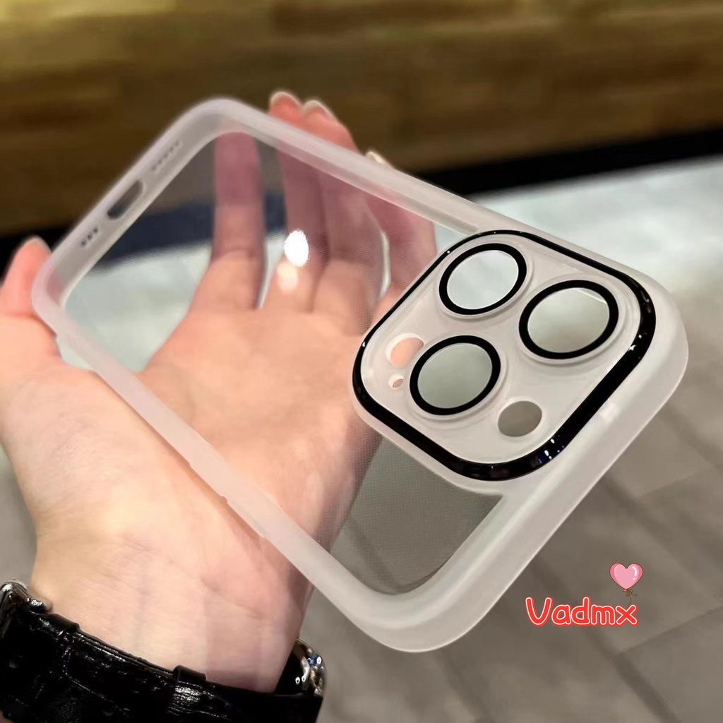 เคสโทรศัพท์มือถือแบบนิ่ม ผิวด้าน กันกระแทก พร้อมฟิล์มกันรอยเลนส์กล้อง สําหรับ Vivo V21 V21S V20 Pro 