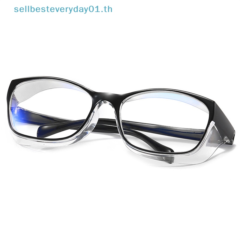 & Sellbest & Goggles แว่นตาป้องกันลม ทราย กรอบแว่นตา ป้องกันหมอกควัน ป้องกันแสงสีฟ้า < OD>
