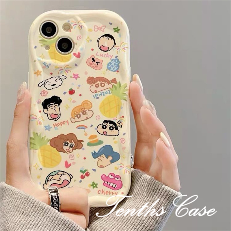 ใหม่ เคสโทรศัพท์มือถือแบบนิ่ม ลายการ์ตูนน่ารัก สําหรับ Samsung A15 A25 S24Ultra A05 A05s A14 A13 A12 A53 A52 A51 A04 A03S A22 A23 A24 A32 A33 A34 A50 A30 A50S A54