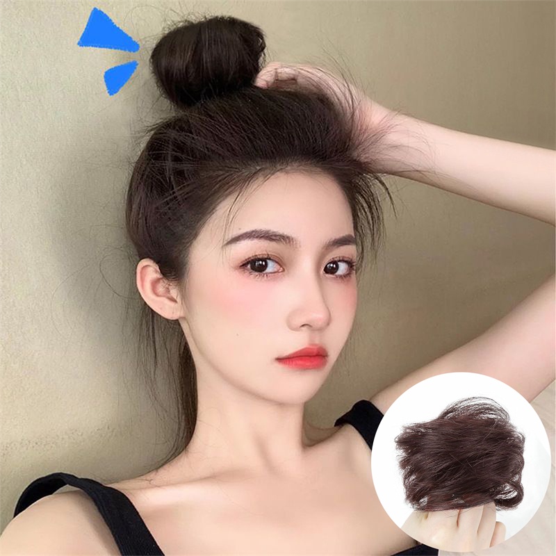 มวยผม มีทั้งผมปลอมและผมจริง แฮร์พีชมัดเกล้า วิกผมจุก วิกผมม้วน เพิ่มความมั่นใจสำหรับคนผมน้อย