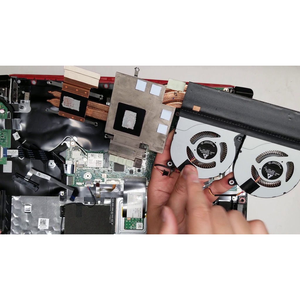พัดลมระบายความร้อนแล็ปท็อป โน๊ตบุ๊ค ACER Predator Helios 300 G3-571, G3-572, A515-43, PH315-51 Laptop Cooling หนา 8 mm. ราคา ถูกที่สุด ดีลบีเคเค แกลเลอรีภาพที่ 4