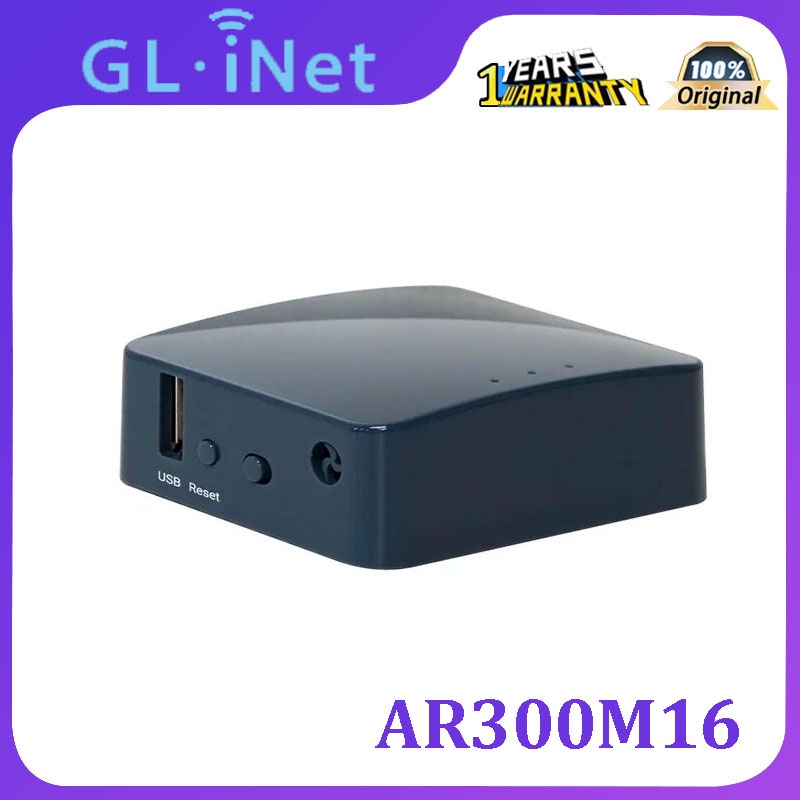 Gl.inet AR300M16 เราเตอร์ไร้สาย WiFi แบบพกพา ขนาดเล็ก สําหรับเดินทาง ☯┱