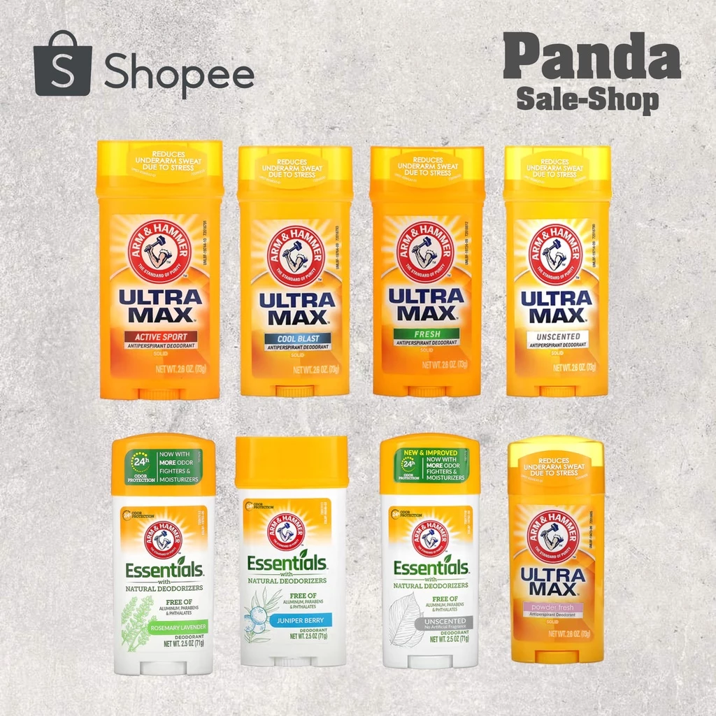 📢พร้อมส่ง 🔔 Arm & Hammer, UltraMax ผลิตภัณฑ์ลดเหงื่อและระงับกลิ่นกายชนิดแท่ง