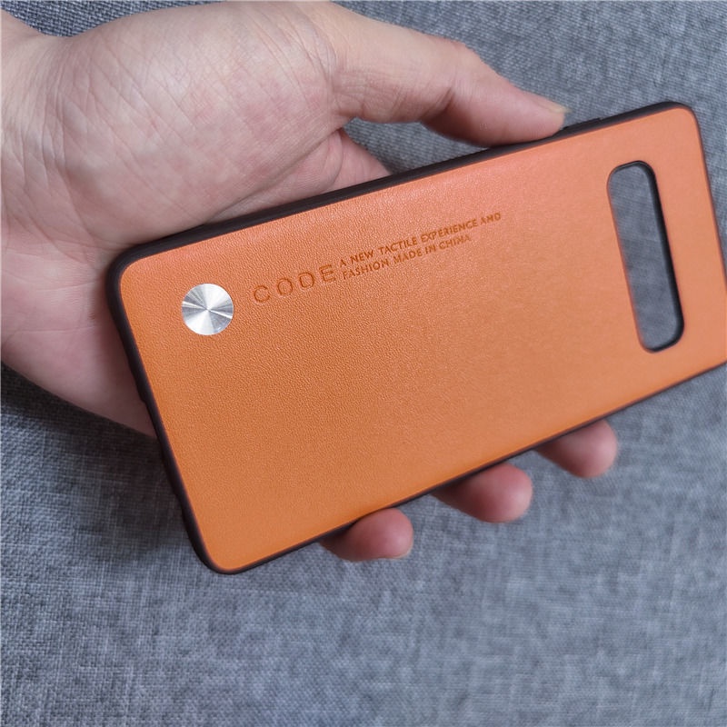 เคสโทรศัพท์มือถือหนัง PU ซิลิโคน แบบบางพิเศษ หรูหรา สําหรับ Samsung galaxy S10 Plus 5G ราคา ถูกที่สุด ดีลบีเคเค แกลเลอรีภาพที่ 4