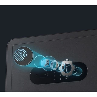 Xiaomi Mijia Smart Safe Deposit Box ตู้เซฟสมาร์ท เซฟบ้านขนาดเล็กลายนิ้วมือ ระบบดิจิตอล 6 Security Method (CN)