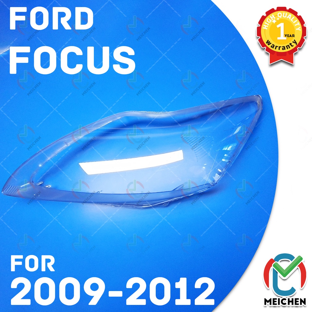 Ford Focus MK2.5 (2009-2011) เลนส์ไฟหน้า ฝาครอบเลนส์ไฟหน้า พลาสติกครอบเลนส์ไฟหน้า ฝาครอบไฟหน้า ฝาครอบเลนส์   ไฟหน้าสําหรับ เลนส์ไฟหน้า ฝาครอบไฟหน้าตรงรุ่น ไฟหน้า โคมไฟหน้า ฝาครอบเลนส์  headlamp cover headlight lens