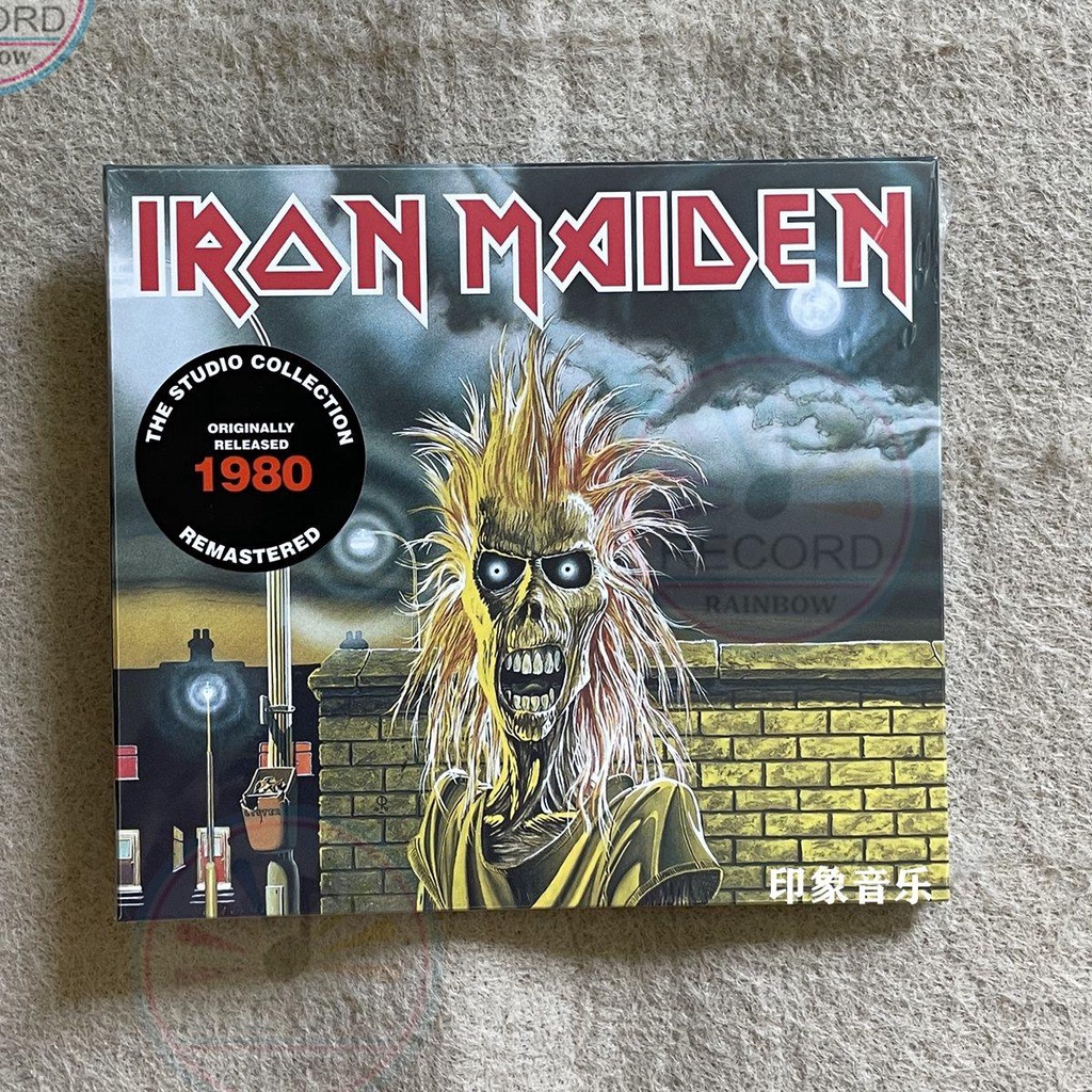 Iron Maiden The Studio Collection Iron Maiden อัลบั ้ มซีดี [ ปิดผนึก ]