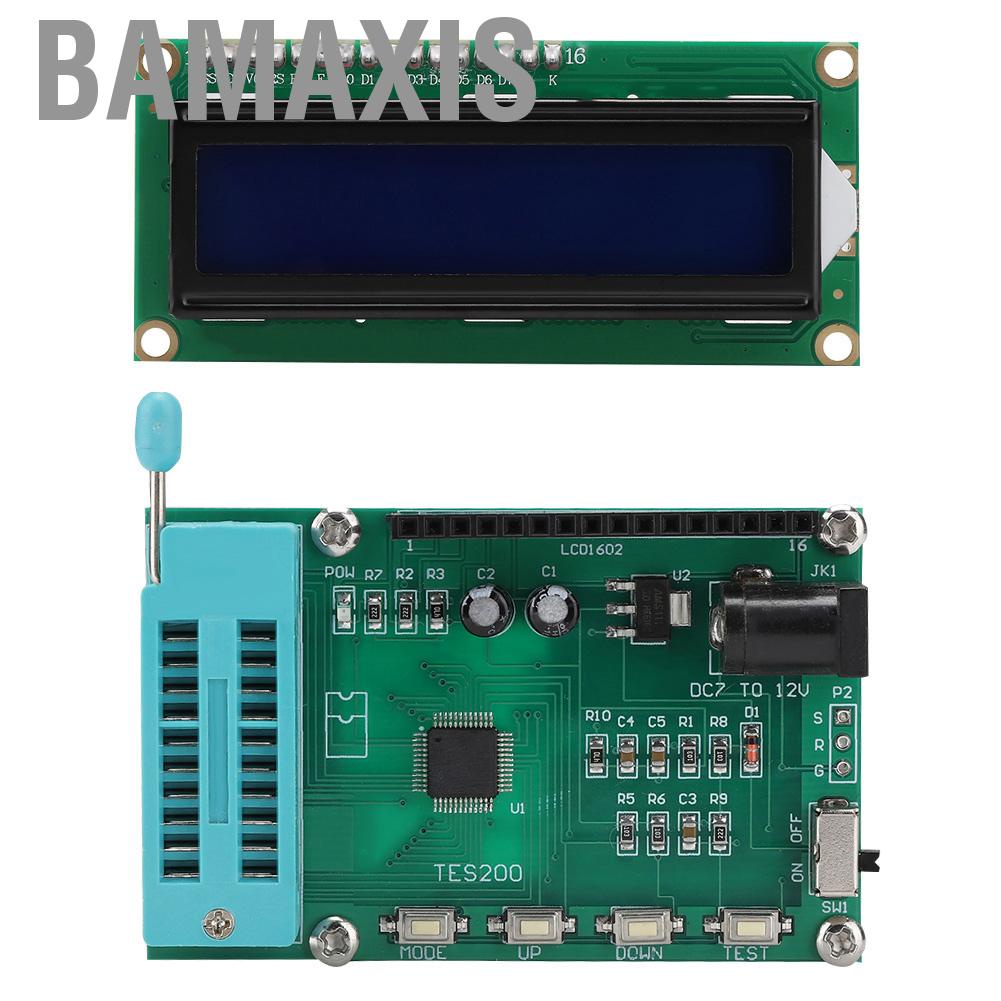 Bamaxis IC Tester 74 40 45 Series LC Logic Gate Digital Meter TES200 DigitalHFE
