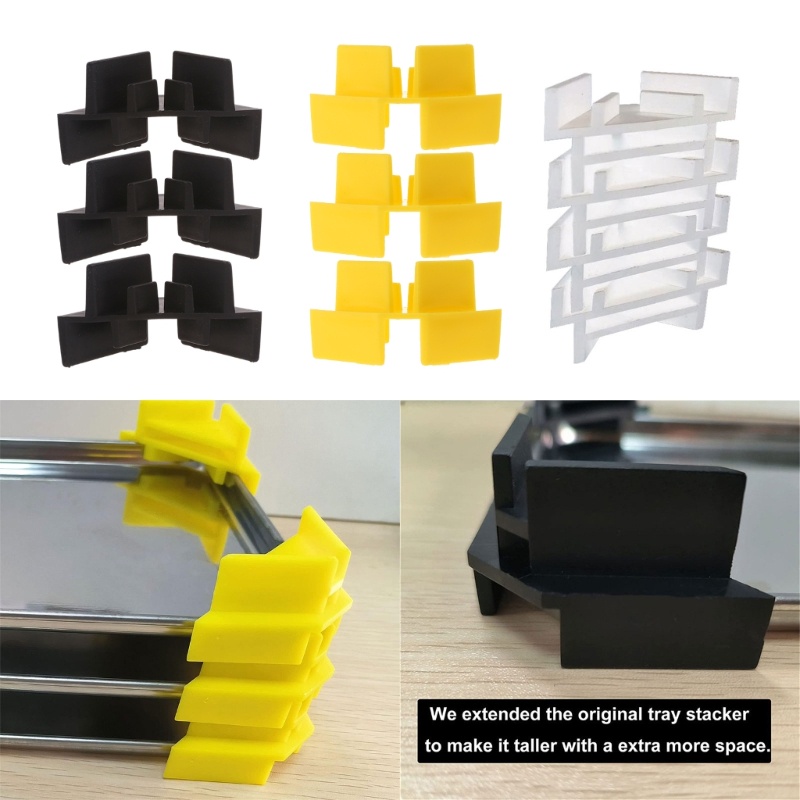 HL 12 ชิ้นถาดที่เชื่อถือได้ Stacker สําหรับเครื่องเป่าแช่แข็งประหยัดพื้นที่ Stacker ที่เชื่อถือได้
