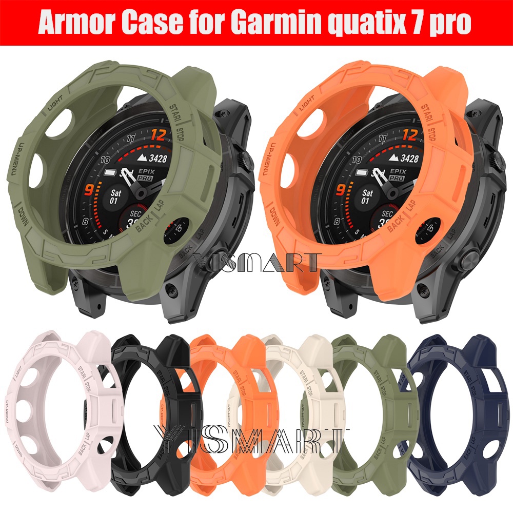 เคสซิลิโคน TPU แบบนิ่ม สําหรับ Garmin quatix 7 Pro Smart Watch quatix 7pro